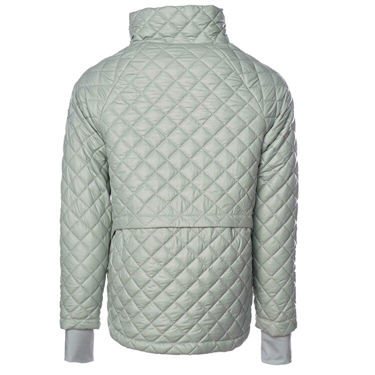 Hummel Beneth Kadın Yeşil Dik Yaka Mont