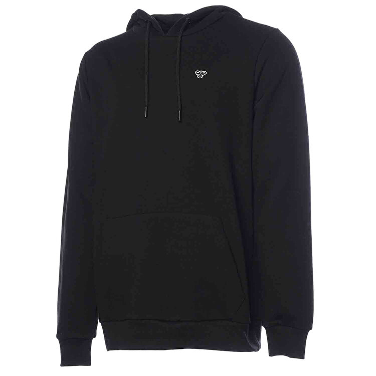 Hummel T-Ic Ico Erkek Siyah Kapüşonlu Sweatshirt