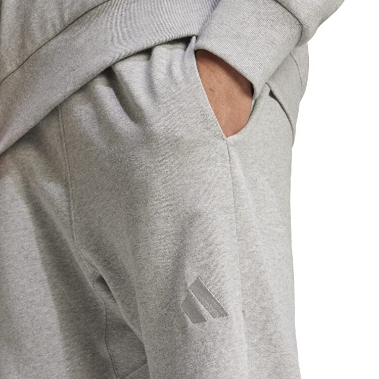 adidas All Season French Terry Regular Erkek Gri Eşofman Altı