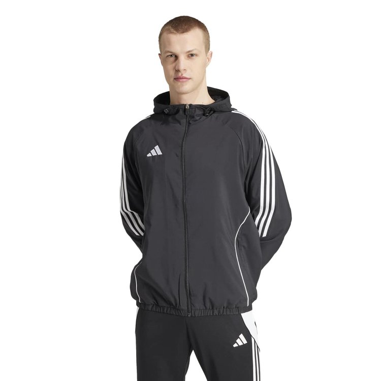adidas Tiro 24 Erkek Siyah Kapşüşonlu Ceket IM8806 - Sporthink