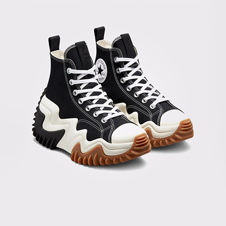 Converse Run Star Motion Platform Kadın Siyah Sneaker - Görsel 3