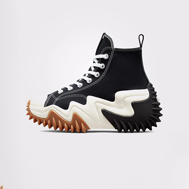 Converse Run Star Motion Platform Kadın Siyah Sneaker - Görsel 5