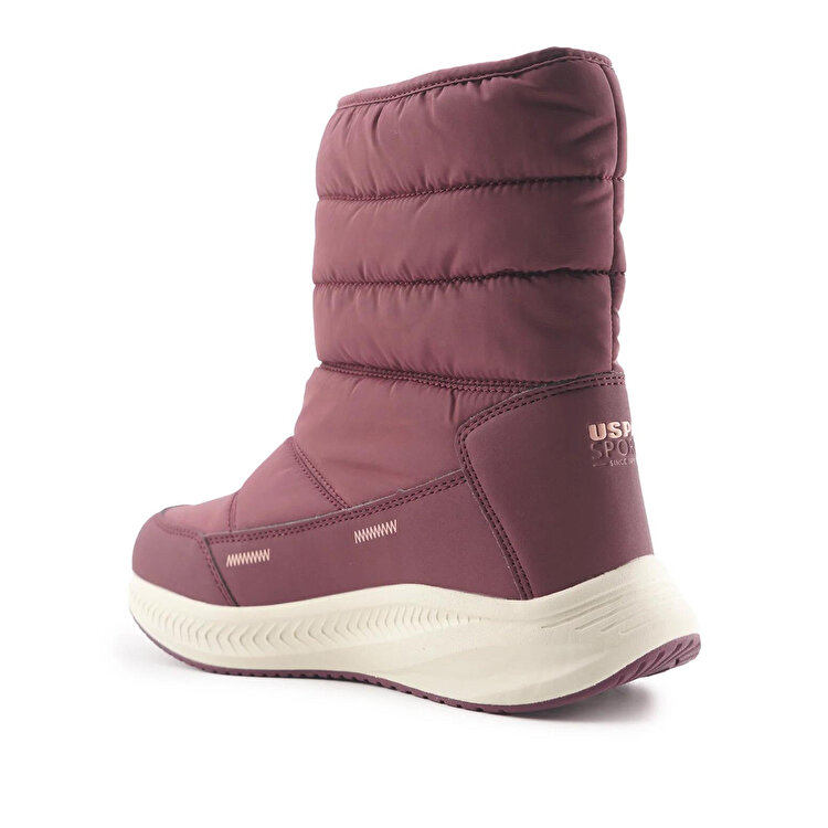 U.S. Polo Assn. Vocal Kadın Bordo Bot - Görsel 4
