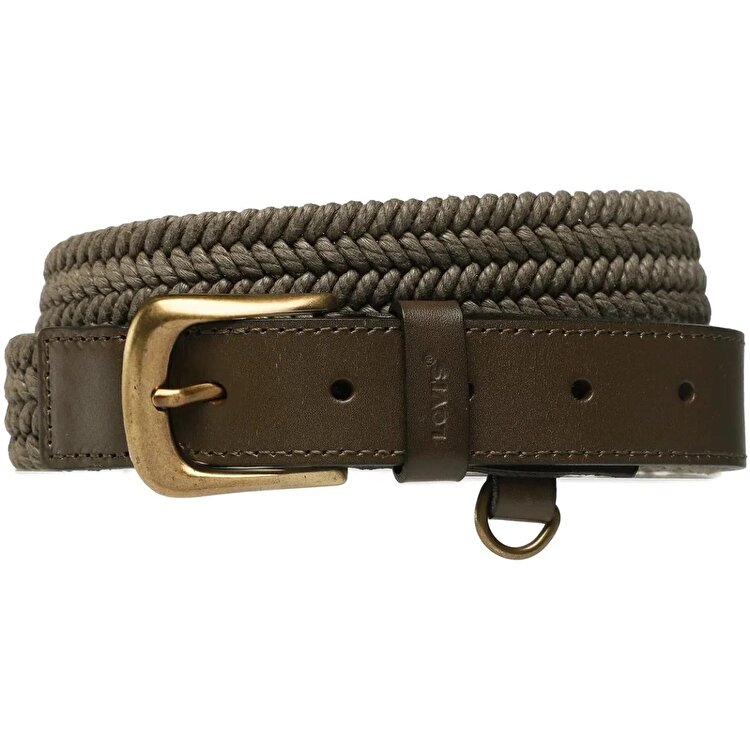 Levi's Seasonal Rope Erkek Haki Kemer