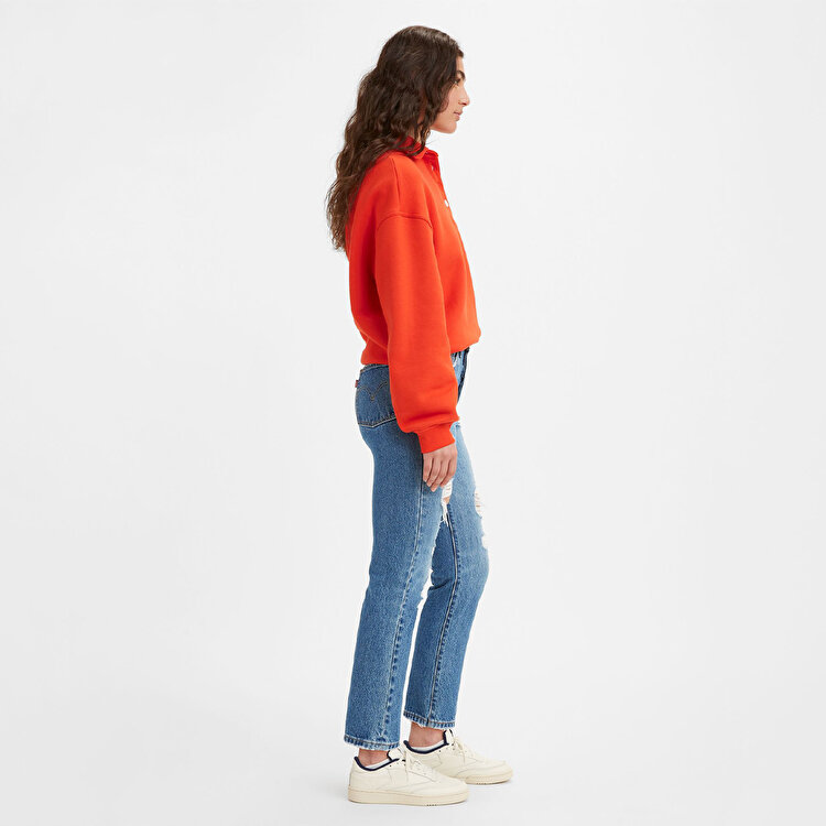 Levi's 501 Crop Kadın Mavi Jean