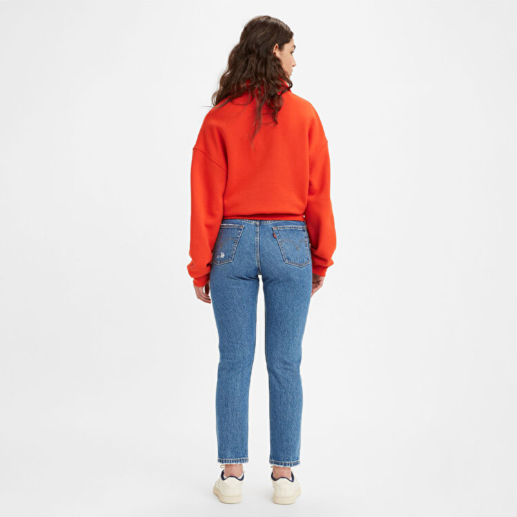Levi's 501 Crop Kadın Mavi Jean