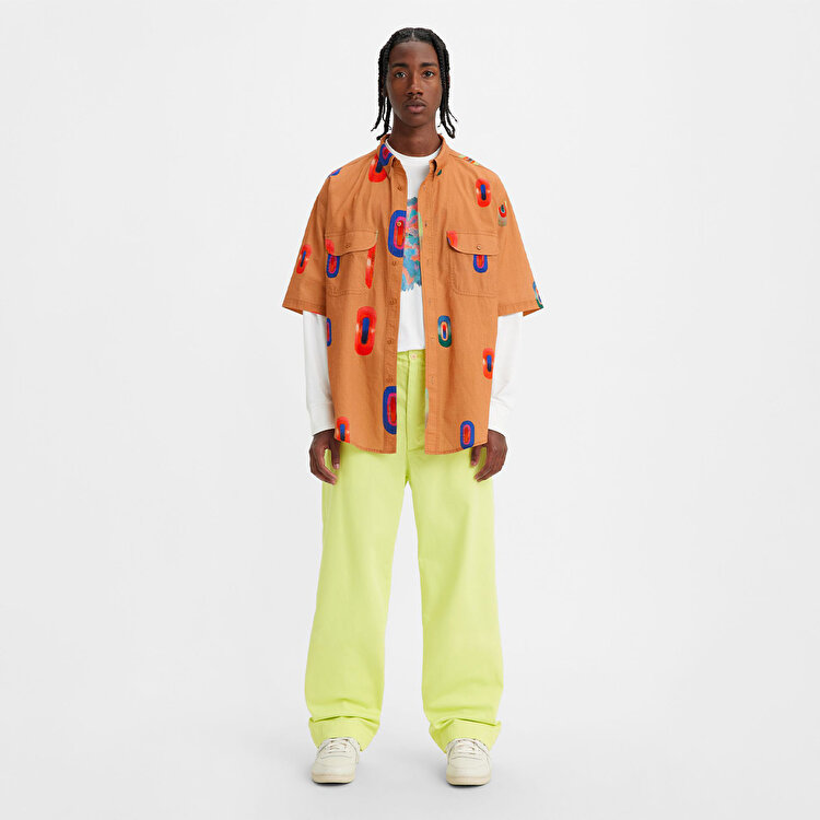 Levi's Chino Skate Loose Fit Erkek Sarı Pantolon