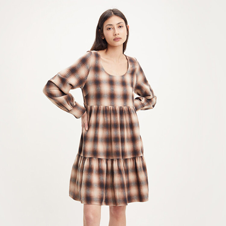 Levi's Andy Babydoll Kadın Bisiklet Yaka Elbise