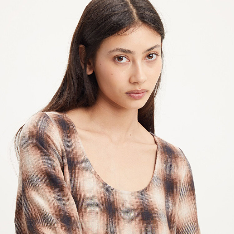 Levi's Andy Babydoll Kadın Bisiklet Yaka Elbise