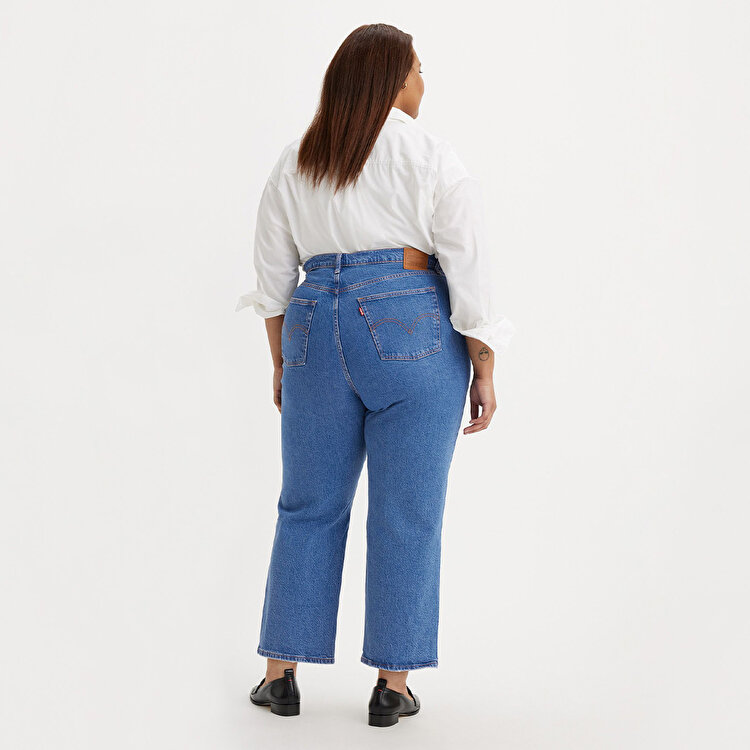 Levi's Ribcage Straight Ankle Kadın Mavi Jean