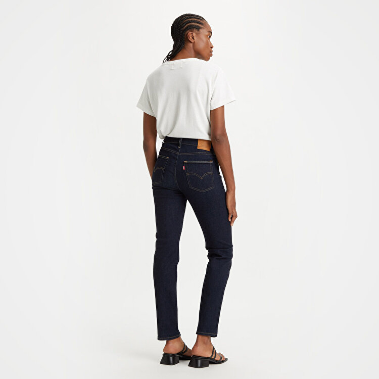 Levi's 724 High Rise Straight Kadın Lacivert Jean