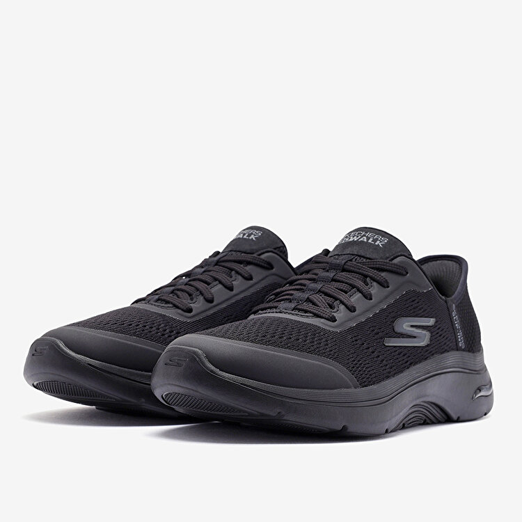 Skechers Go Walk Arch Fit 2.0 Kadın Siyah Spor Ayakkabı - Görsel 4