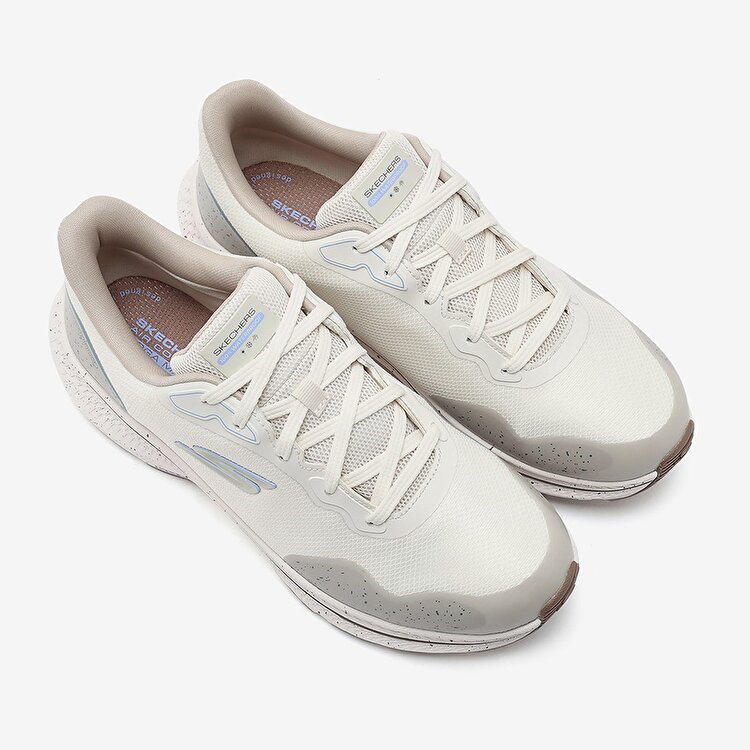 Skechers Go Run Consistent 2.0 Kadın Ekru Koşu Ayakkabısı - Görsel 5