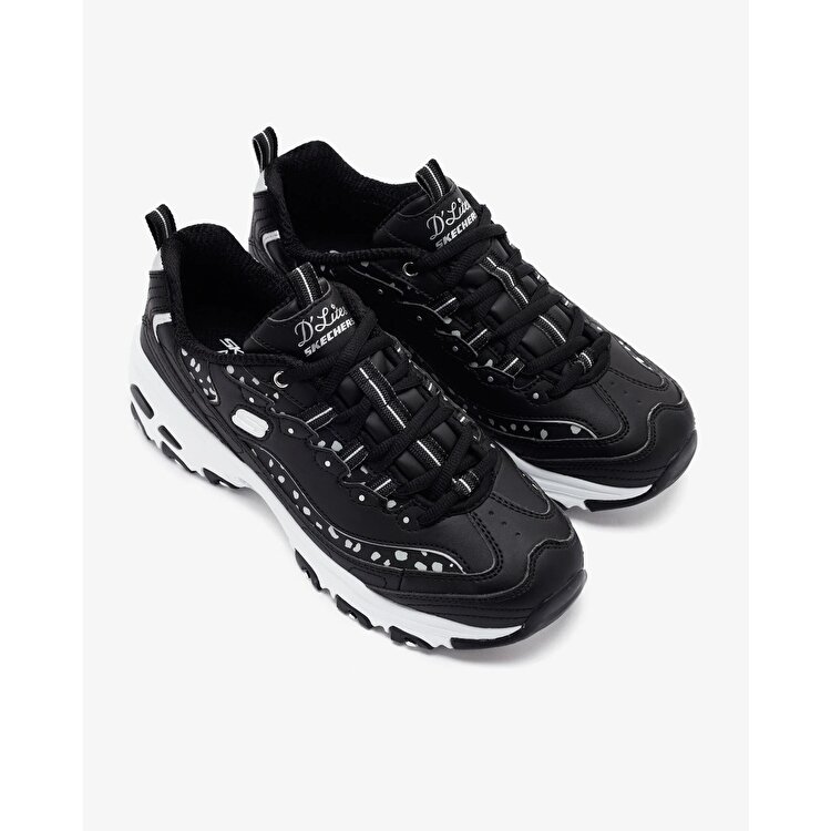 Skechers D'lites Kadın Siyah Spor Ayakkabı - Görsel 5