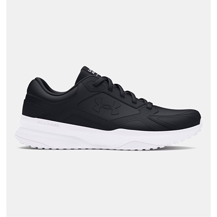 Under Armour Edge Leather Erkek Siyah Spor Ayakkabı