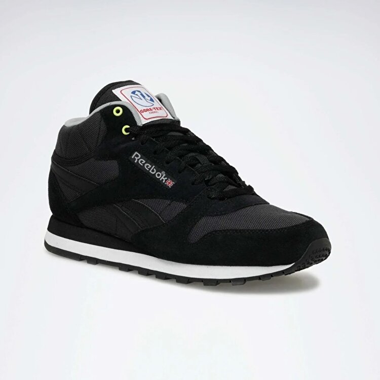 Reebok Classic Leather Mid Goretex Siyah Spor Ayakkabı - Görsel 3