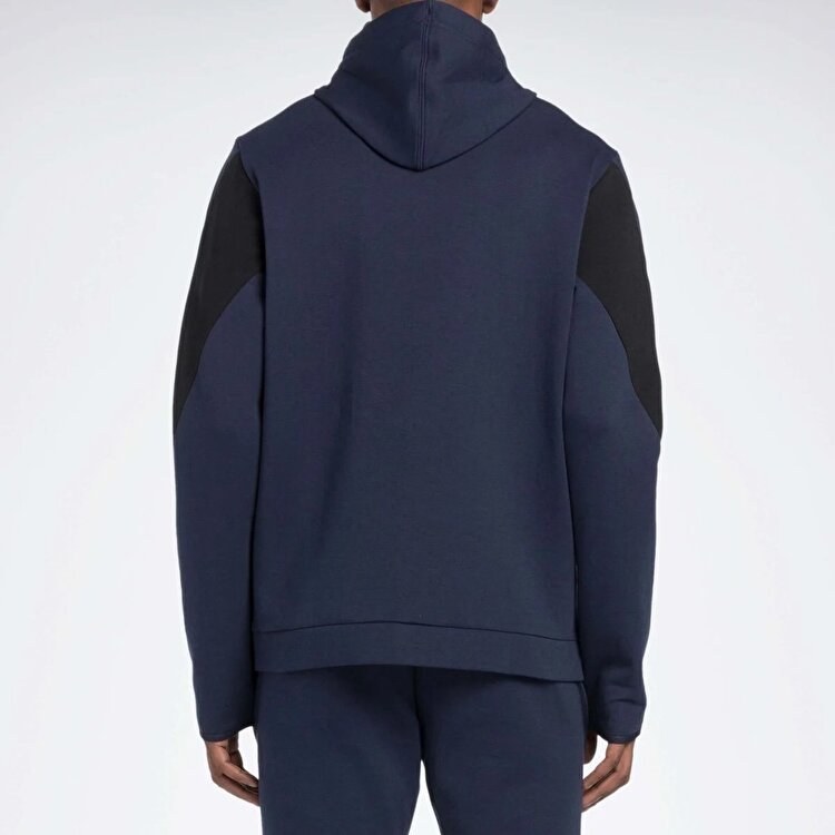 Reebok Dreamblend Erkek Lacivert Kapüşonlu Ceket