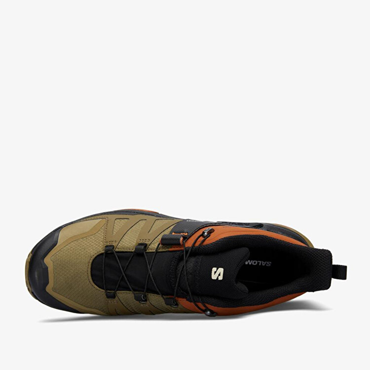 Salomon X Ultra 4 Goretex Erkek Haki Outdoor Ayakkabı - Görsel 4