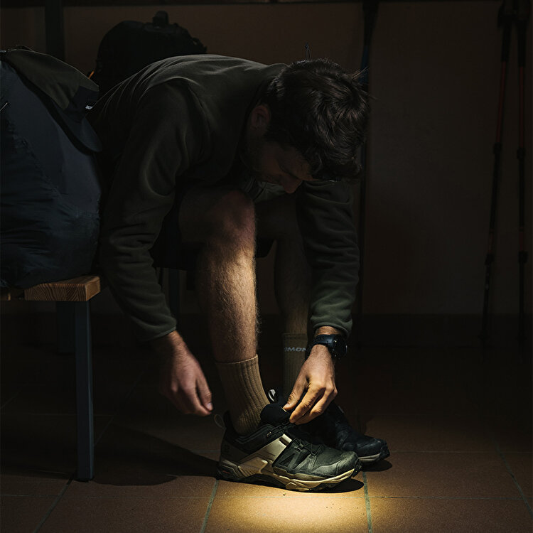 Salomon X Ultra 4 Goretex Erkek Haki Outdoor Ayakkabı - Görsel 7