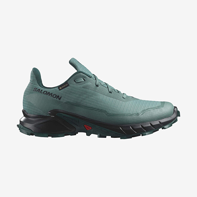 Salomon Alphacross 5 Goretex Erkek Yeşil Koşu Ayakkabısı L47595000