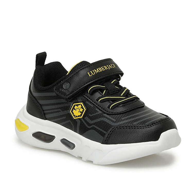 Lumberjack Micra Erkek Çocuk Siyah Spor Ayakkabı - Görsel 3