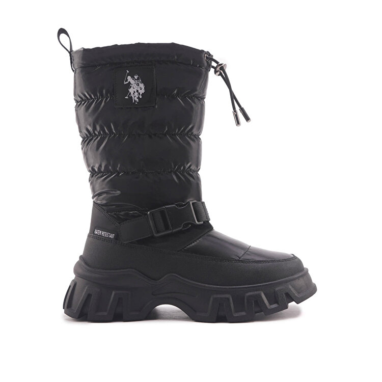 U.S. Polo Assn. Poretta Kız Çocuk Siyah Bot - Görsel 2