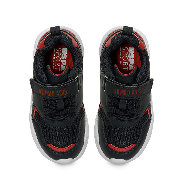 U.S. Polo Assn. Terminal Erkek Çocuk Siyah Spor Ayakkabı - Görsel 4
