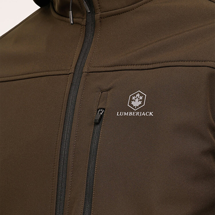 Lumberjack Basic Softshell Erkek Haki Ceket 101816322 - Sporthink