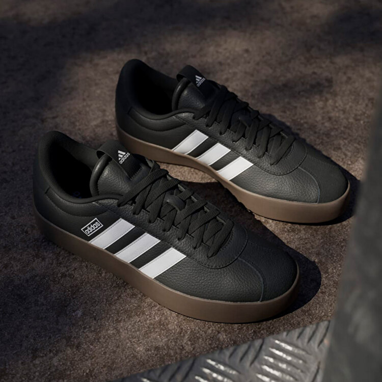 adidas Vl Court 3.0 Erkek Siyah Sneaker - Görsel 2