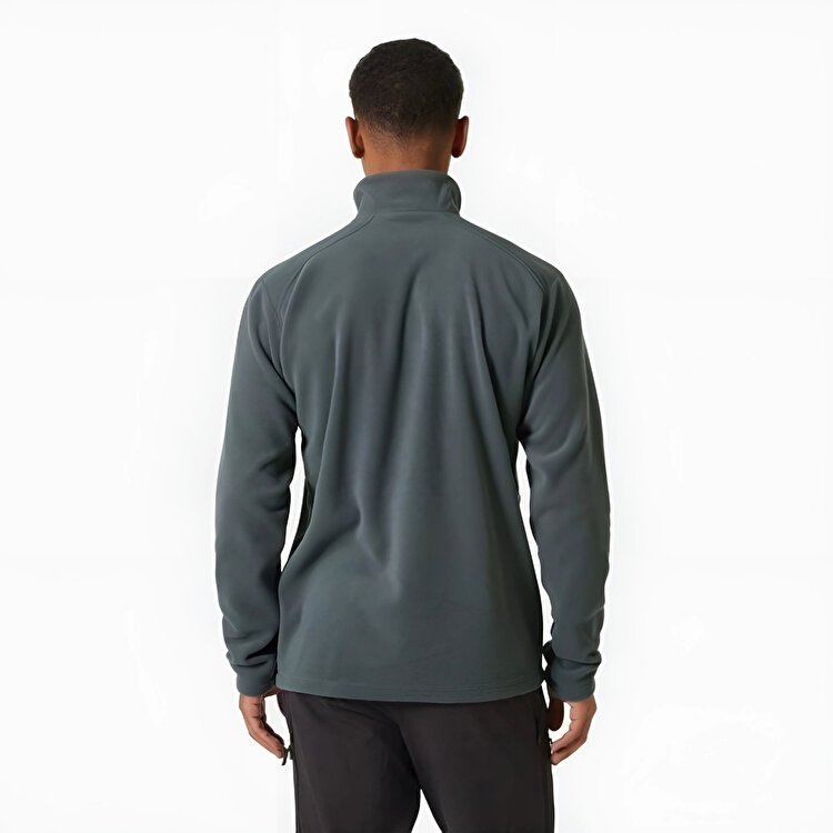 Helly Hansen Light Half Zip Erkek Gri Dik Yaka Sweatshirt 12010