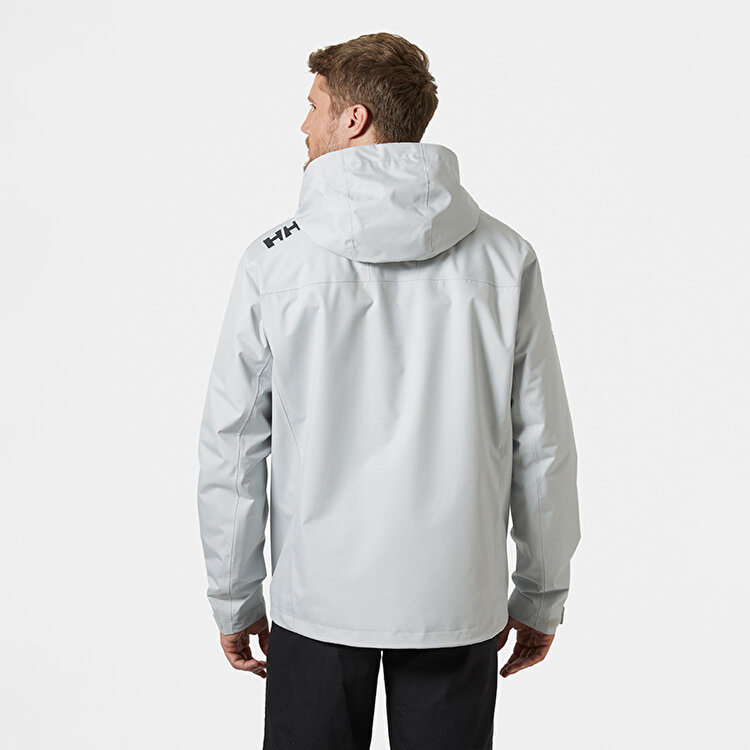 Helly Hansen Crew Hooded Midlayer 2 Erkek Gri Kapüşonlu Mont