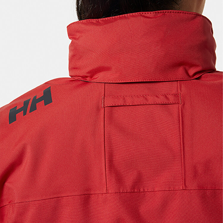 Helly Hansen Crew Hooded Midlayer 2.0 Kadın Kırmızı Kapüşonlu Mont