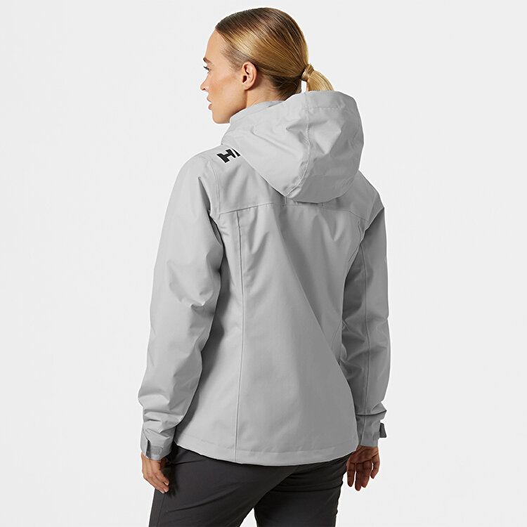 Helly Hansen Crew Hooded Midlayer 2.0 Kadın Gri Kapüşonlu Mont