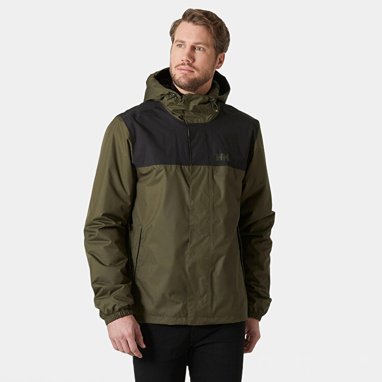 Helly Hansen Vancouver Fleece Lined Erkek Yeşil Kapüşonlu Mont