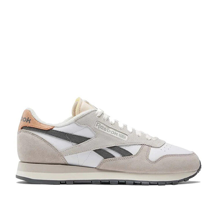 Reebok Classic Leather Erkek Ekru Sneaker - Görsel 2