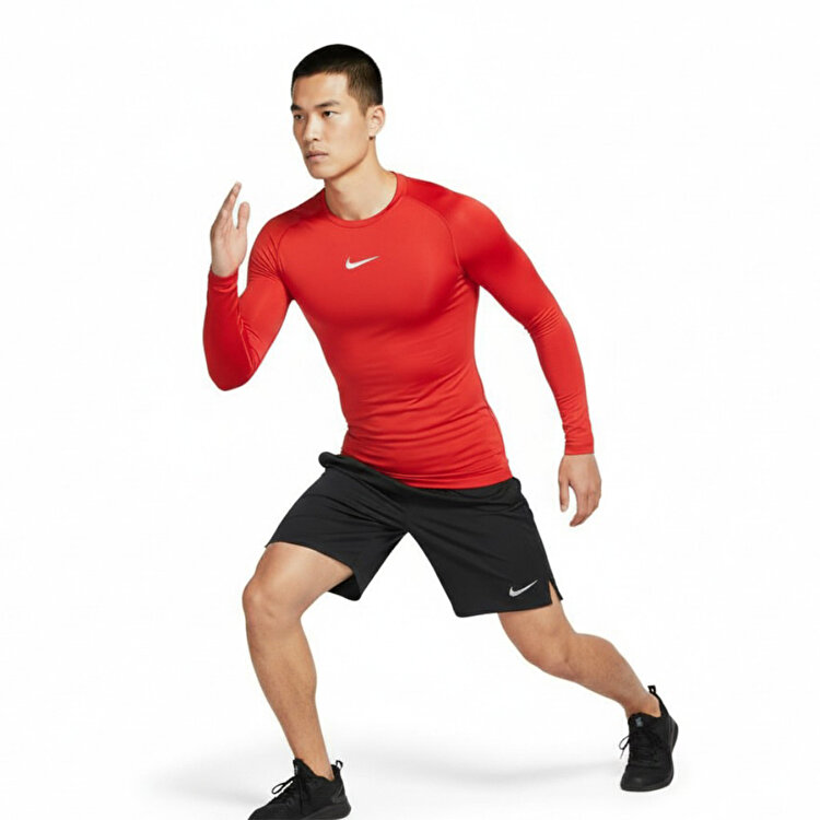 Nike Park First Layer Erkek Kırmızı V Yaka Tişört