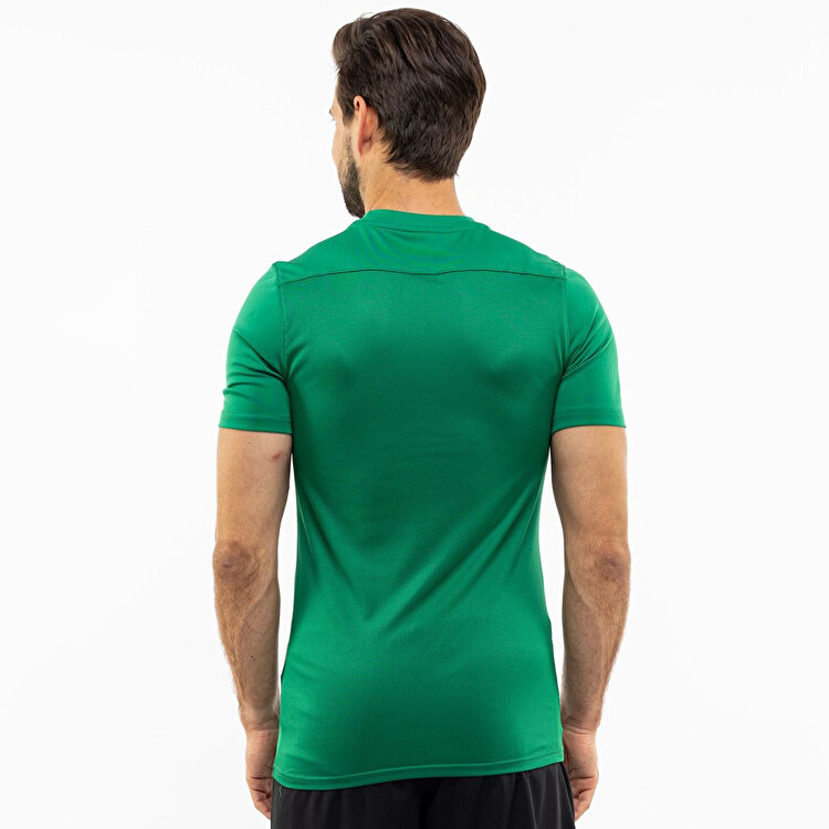Nike Dri-Fit Park VII Erkek Yeşil Yuvarlak Yaka Tişört