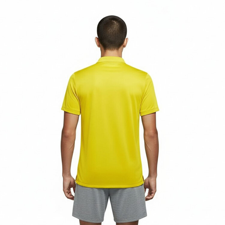 Nike Park 20 Erkek Sarı Klasik yaka Polo Tişört