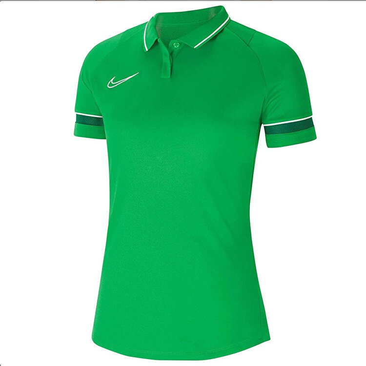 Nike Academy Dri Fit Kadın Yeşil Klasik Yaka Polo Tişört