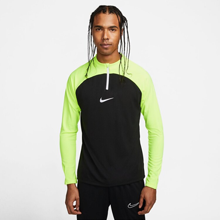 Nike Dri Fit Academy Pro Drill Erkek Yuvarlak Yaka Uzun Kol Tişört