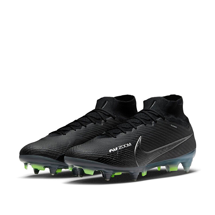 Nike Zoom Mercurial Superfly 9 Elite Sg Pro Erkek Siyah Krampon - Görsel 3