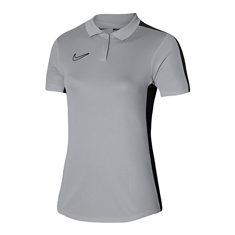 Nike Academy Dri Fit Kadın Gri Klasik Yaka Polo Tişört
