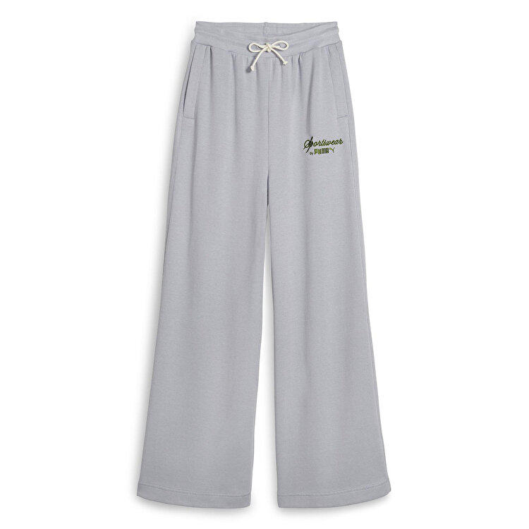 Puma Classics Relaxed Kadın Gri Eşofman Altı