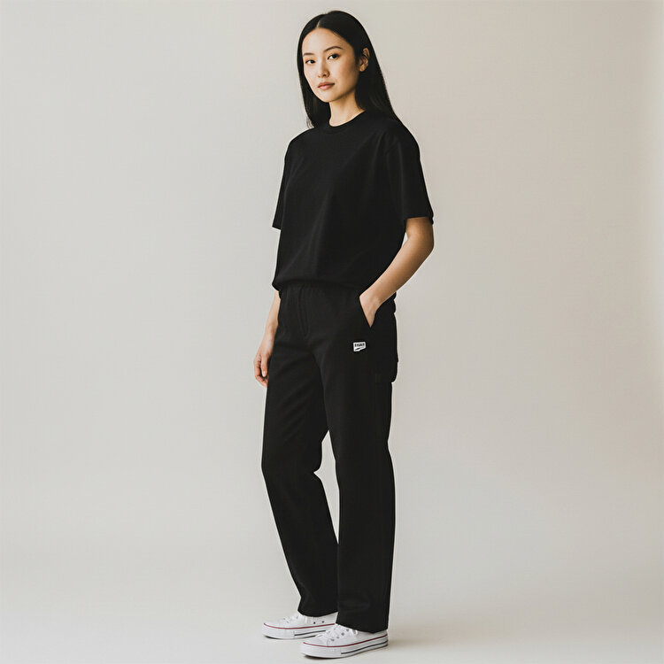 Puma Downtown Straight Kadın Siyah Pantolon