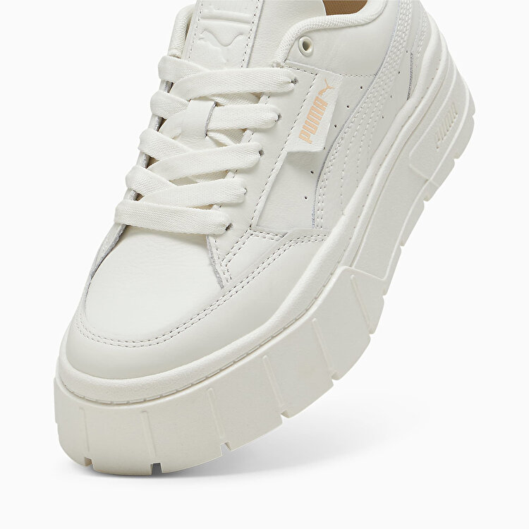 Puma Mayze Stack Soft Kadın Ekru Sneaker - Görsel 5
