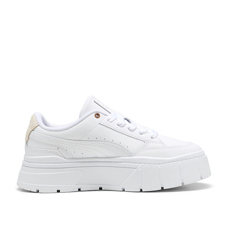 Puma Mayze Stack Soft Kadın Beyaz Sneaker - Görsel 3