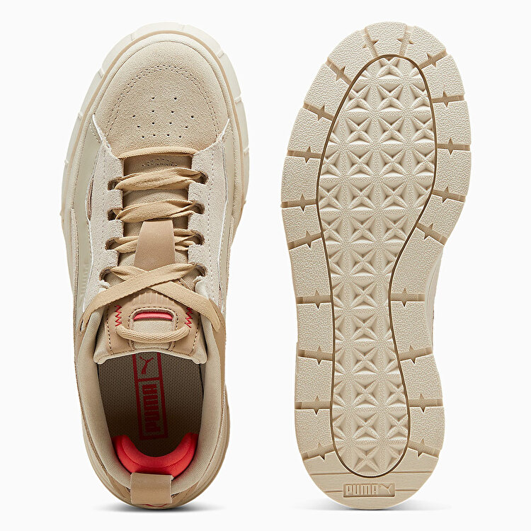 Puma Mayze Stack Xpl No Filter Kadın Bej Sneaker - Görsel 6