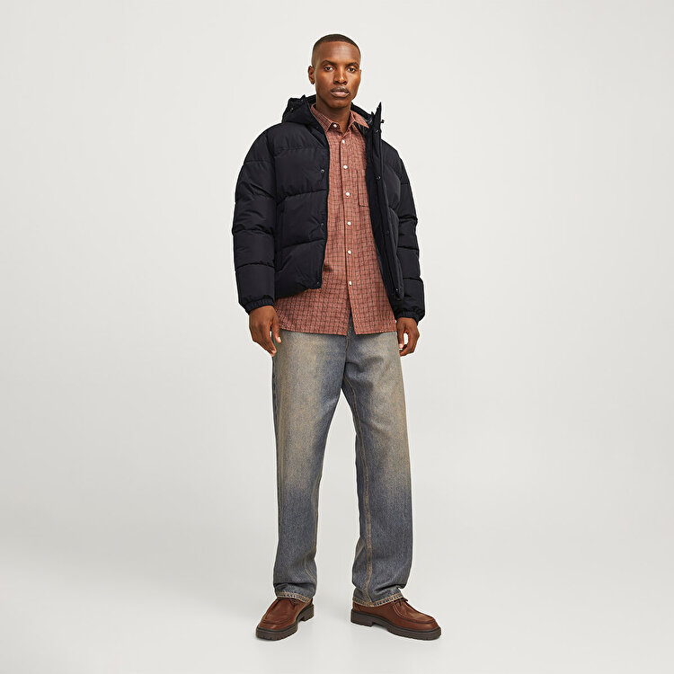 Jentlouis Leather Hooded Jacket Mサイズ Leather Hooded Jacket – Jent Louis
