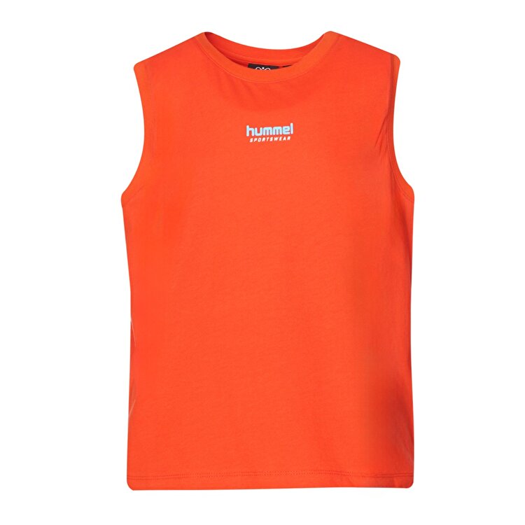 Hummel Nayeli Erkek Çocuk Turuncu Yuvarlak Yaka Atlet