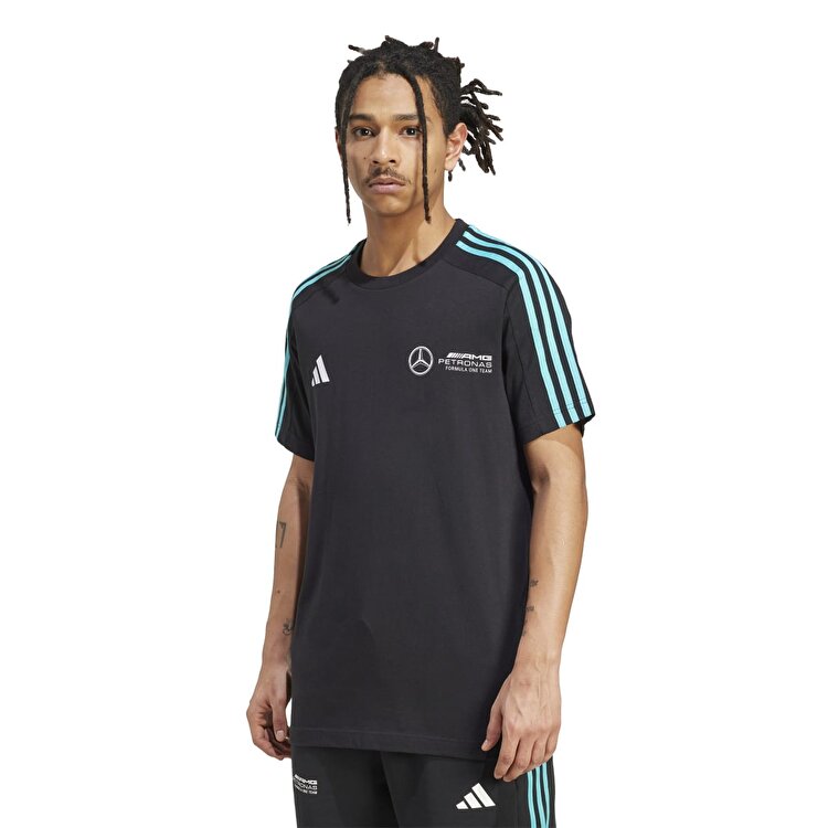 adidas Mercedes DNA Erkek Siyah Tişört